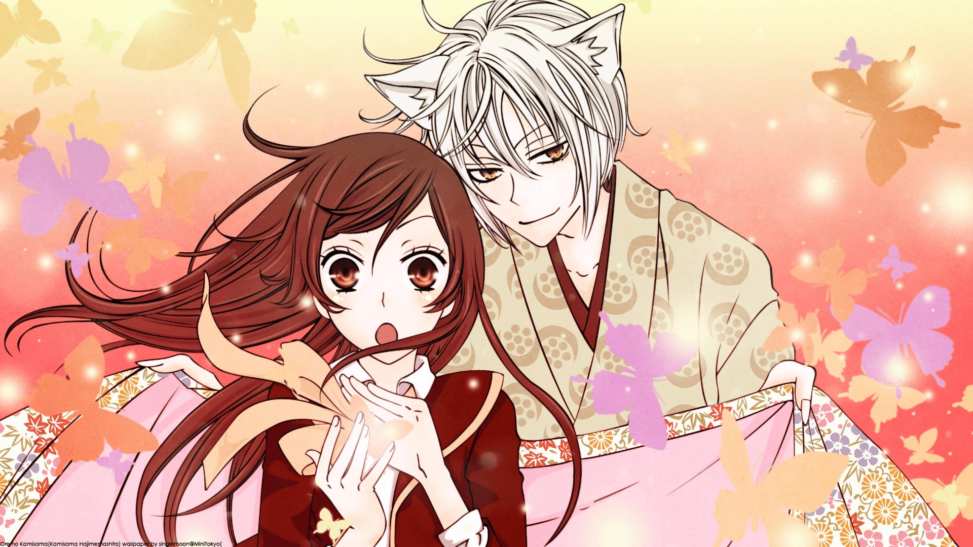 1920x1080 Tomoe and Nanami from Kamisama Kiss HD Wallpaper