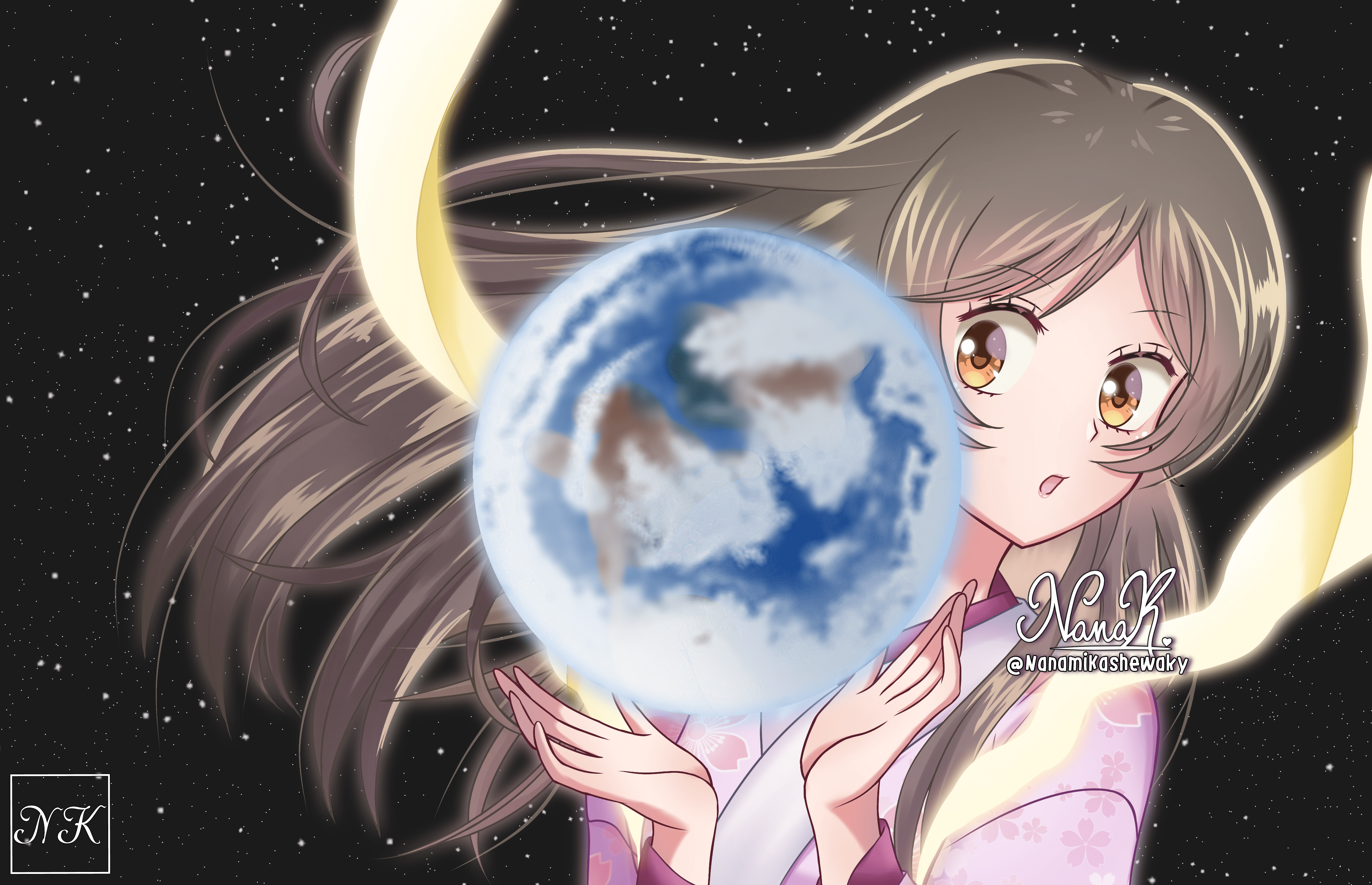 4096x2641 Nanami Momozono Fanart