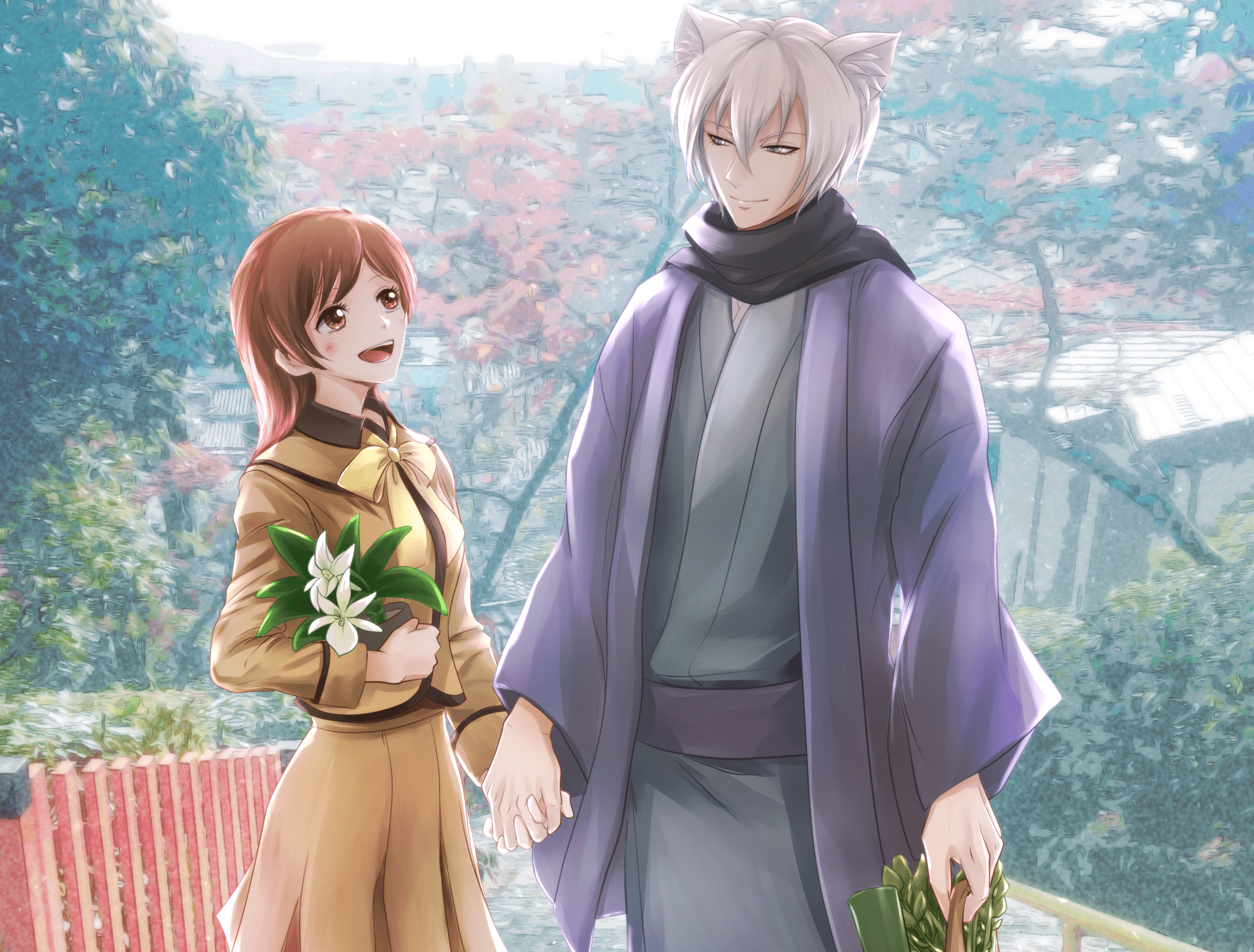 1920x1458 Download Tomoe (Kamisama Kiss) Nanami Momozono Anime Kamisama Kiss HD Wallpaper