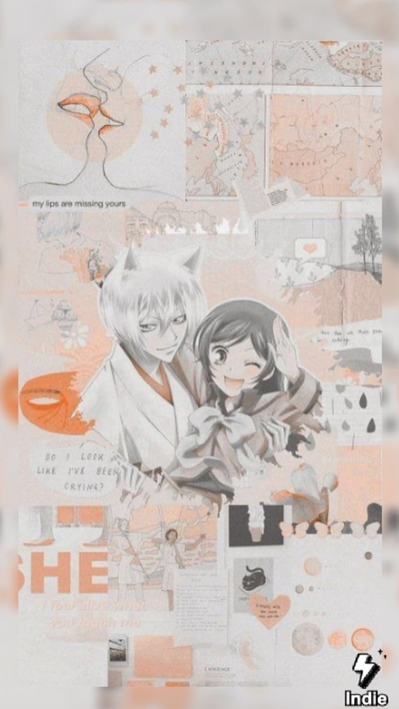 800x1422 Tomoe and Nanami, anime, brown, pink, HD phone wallpaper