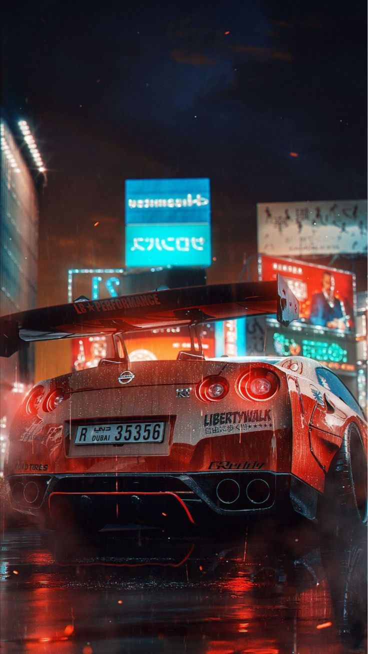 736x1308 liberty walk nissan gtr