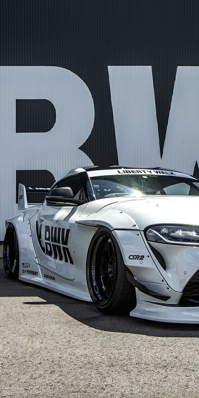 640x1280 LBWK Toyota Supra Liberty Walk, image enhancements