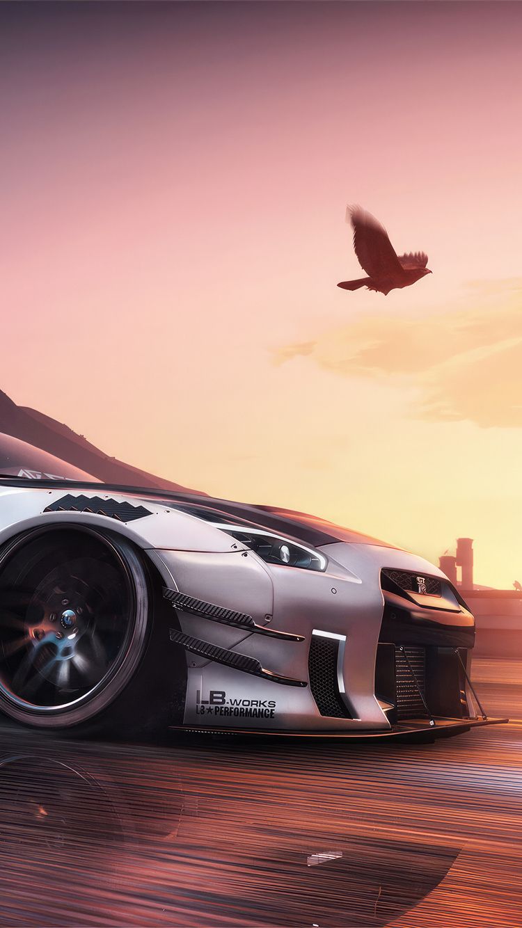 750x1334 Nissan GTR R35 With Liberty Walk Bodykit iPhone iPhone 6S, iPhone 7 , HD 4k Wallpaper, Image, Background, Photos and Picture