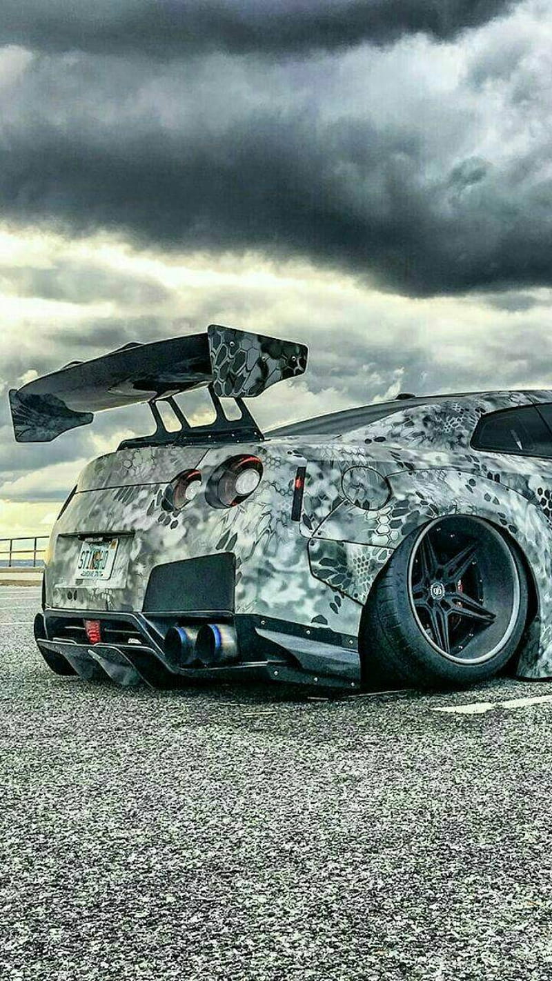 800x1422 Nissan GTR LB, car, liberty, walk, mustang, muscle, HD phone wallpaper