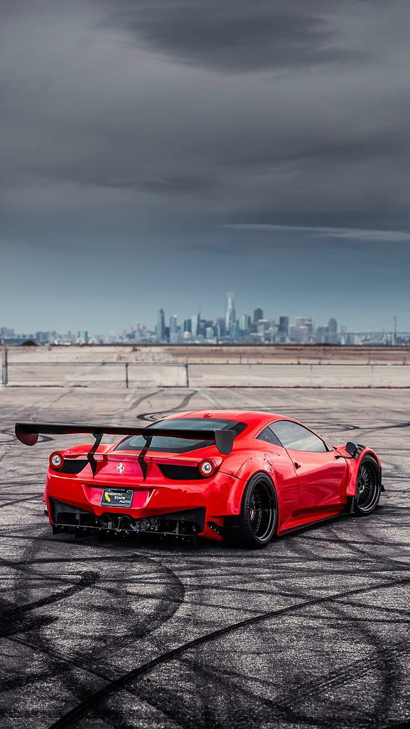 800x1422 320x568px, free download. Liberty Walk ferrari, widebody, car, hypercar, supercar, rich, luxury, italy, HD phone wallpaper