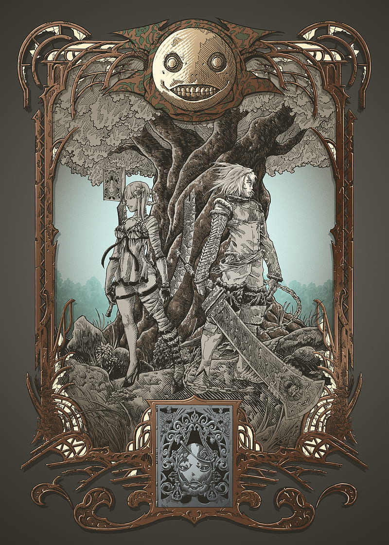 800x1120 Before Automata, 2B, emil, video game, nier replicant, nier reincarnation, square enix, HD phone wallpaper