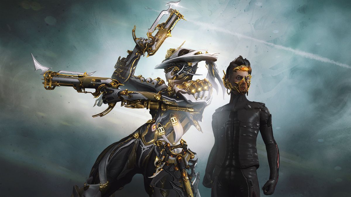 1200x675 Warframe: Mesa Prime Access Pack official promotional image