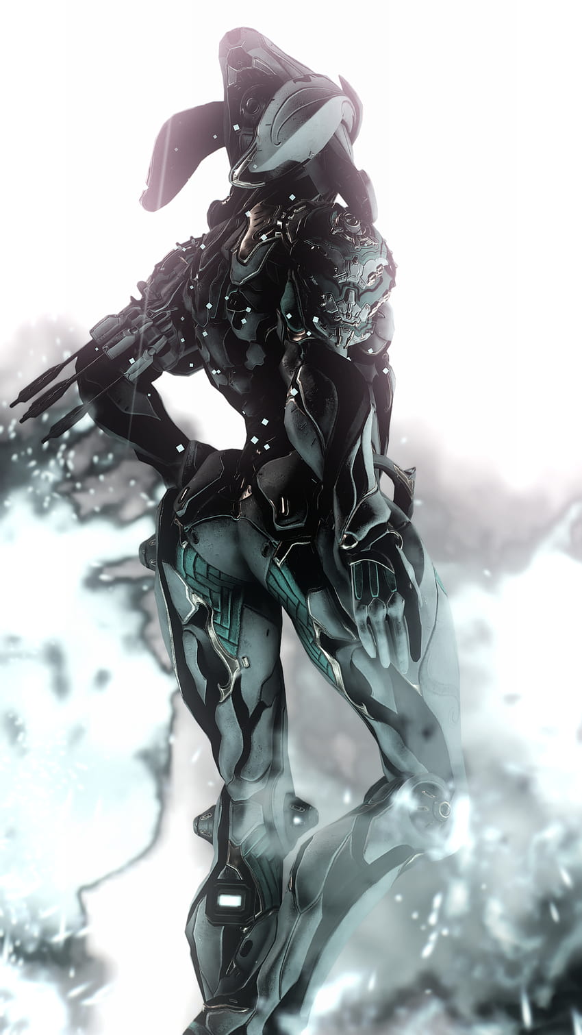 850x1511 Warframe mesa HD wallpaper