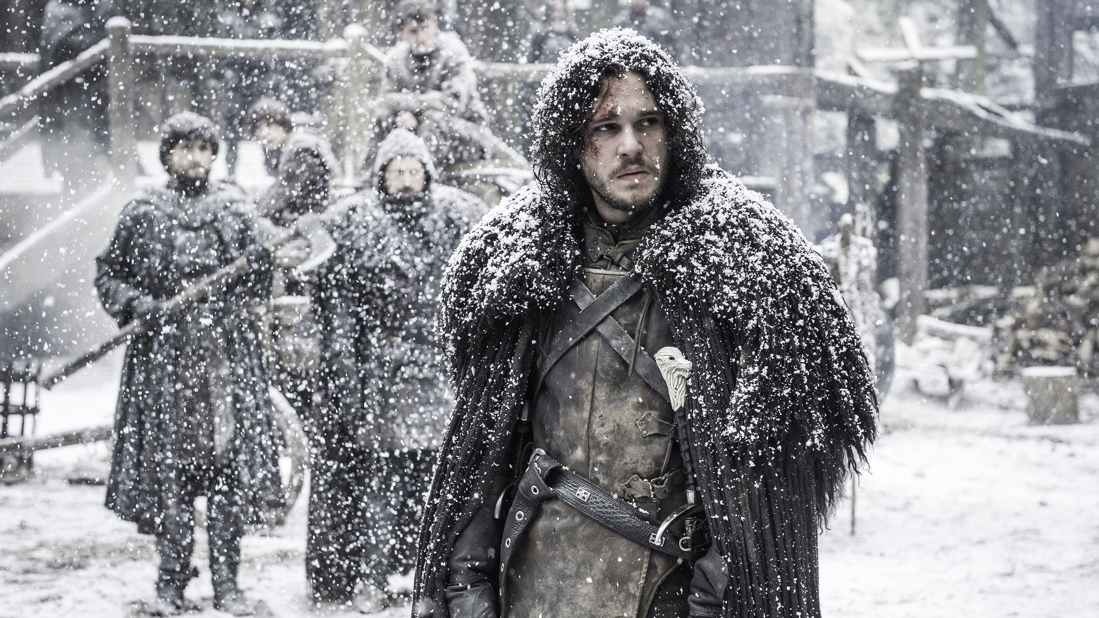 3840x2160 Jon Snow Game of Thrones Season 6 Wallpaper in jpg format