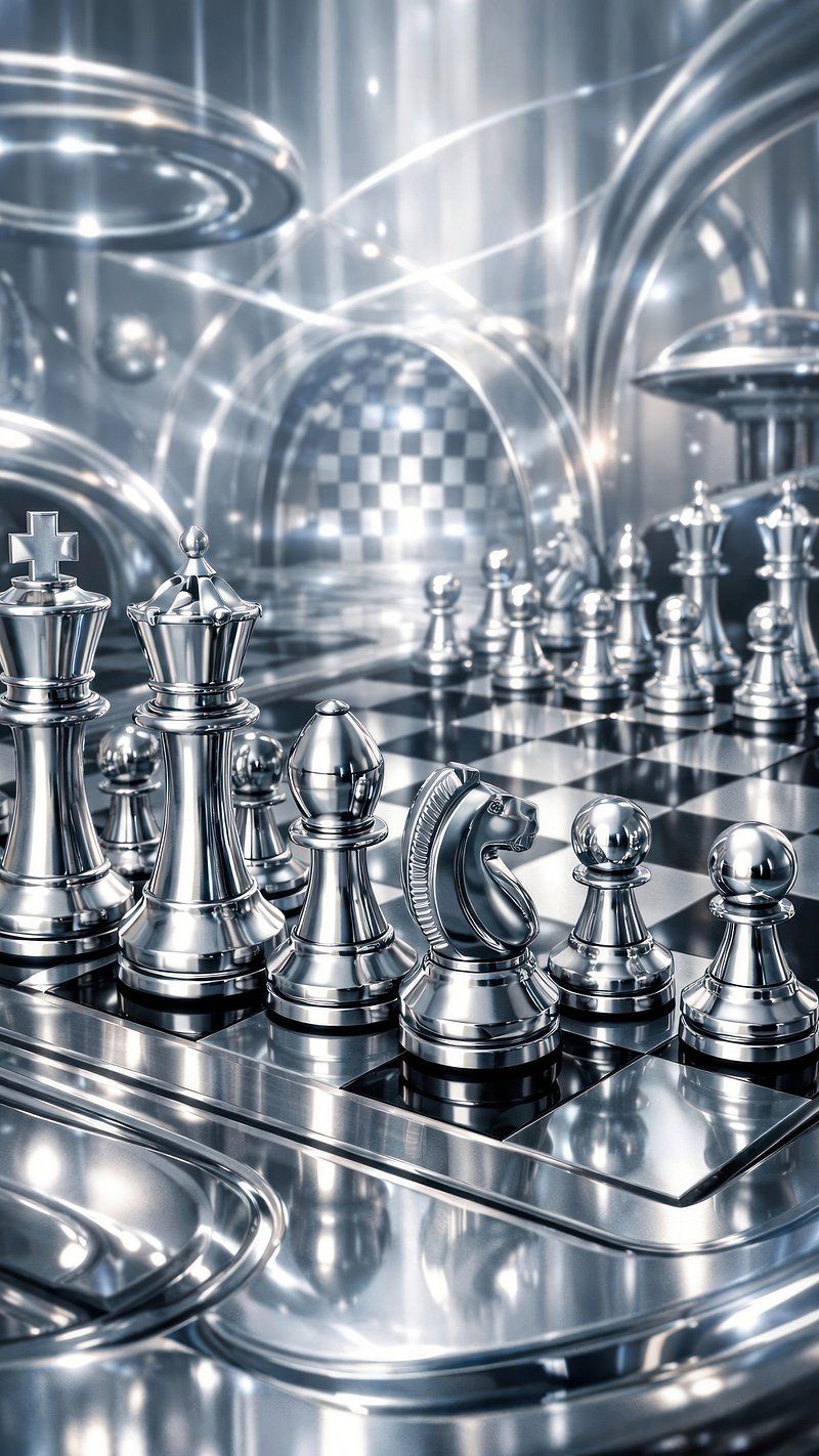 800x1422 Chess Art Image Wallpaper