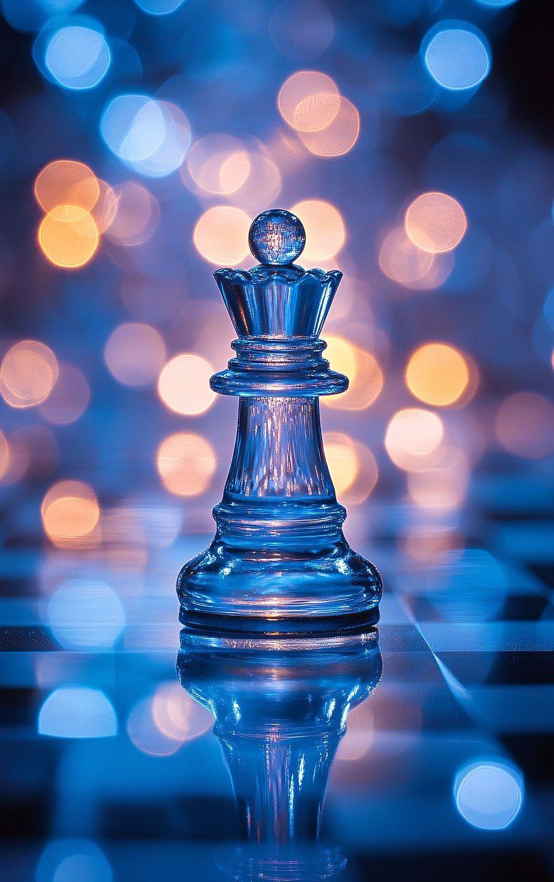 804x1280 Download Chess Queen Glass. Royalty Free Stock Illustration Image