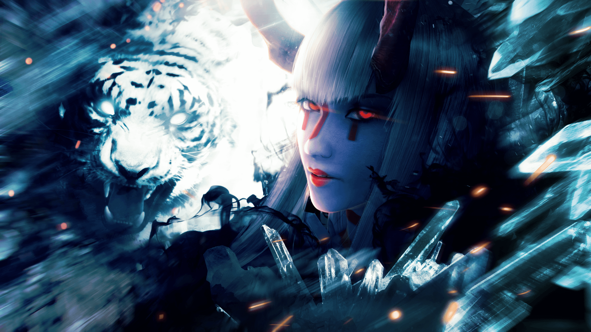 1920x1080 Tekken 7 Gallery has a Devil Kazumi keyart at wallpaper size, so here it is for your use!