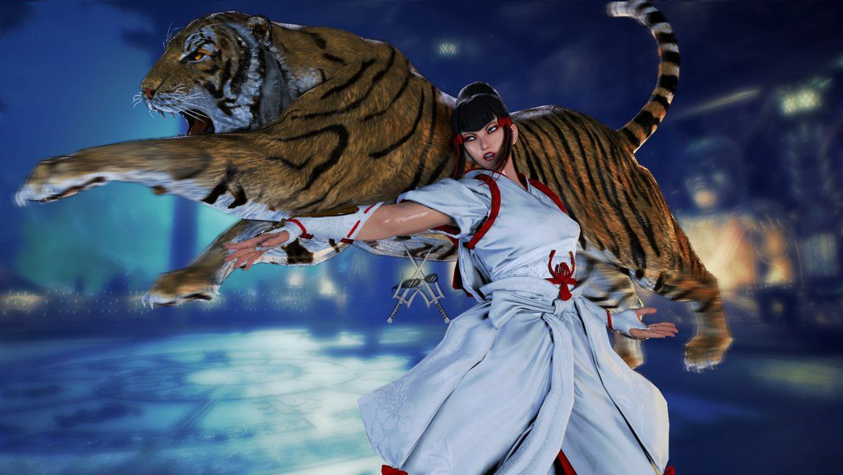 1190x671 Kazumi Mishima in all her glory by artist Kennadyxkohai. What do you think?