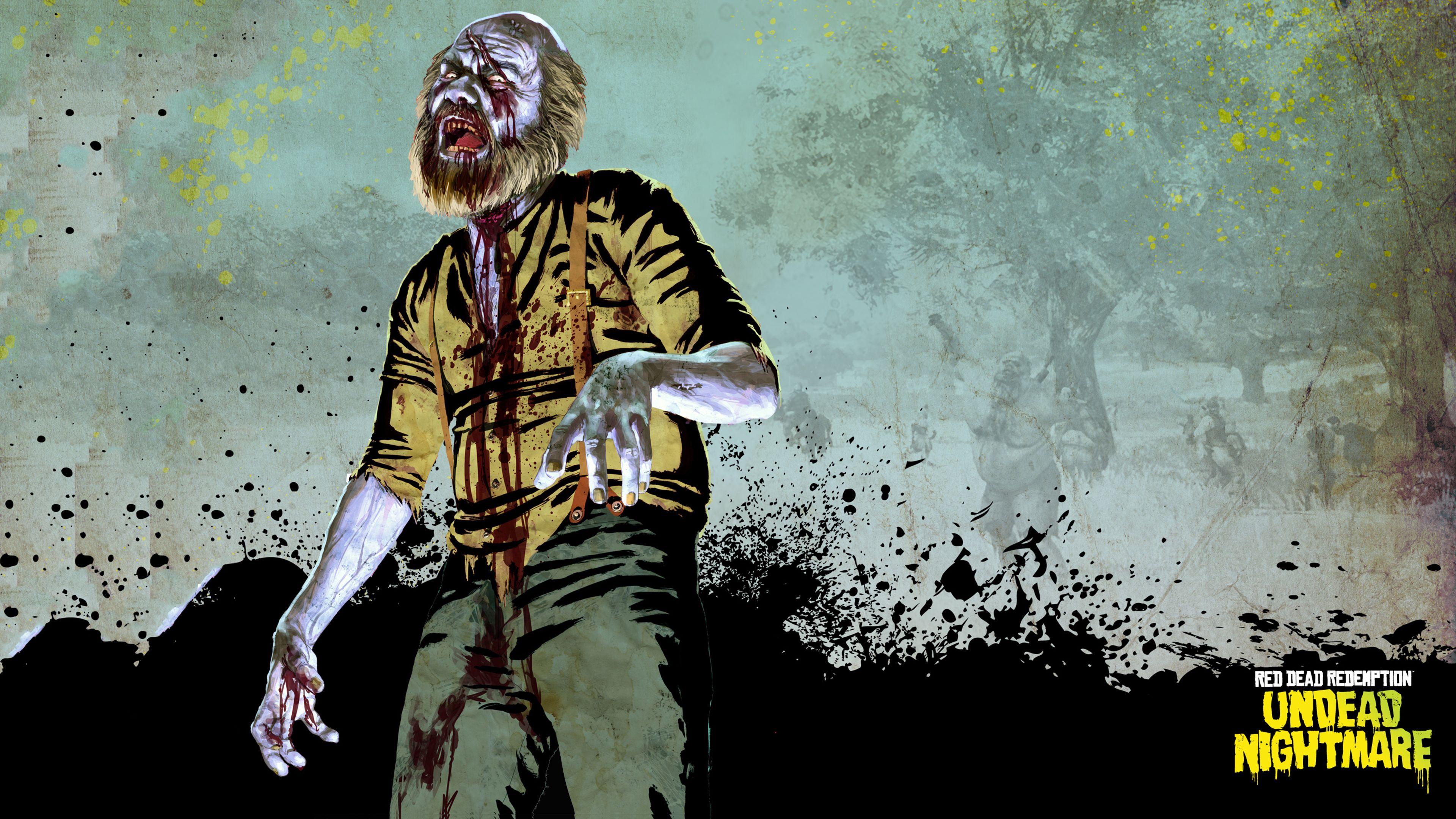 3840x2160 4K RDR Zombie Uncle Wallpaper HD
