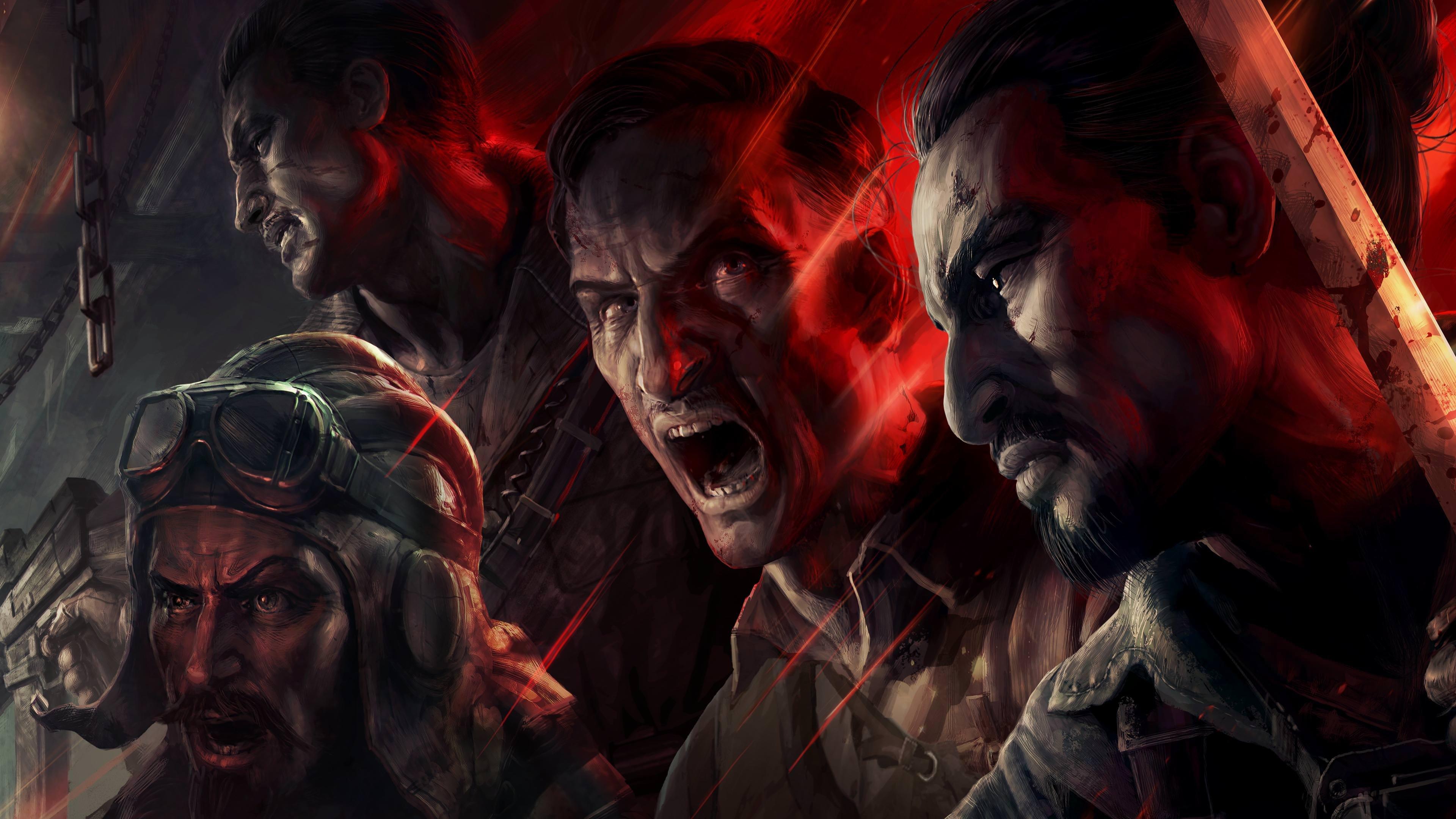 3840x2160 Call of Duty: Black Ops 4 Zombie Blood of the Dead 4K