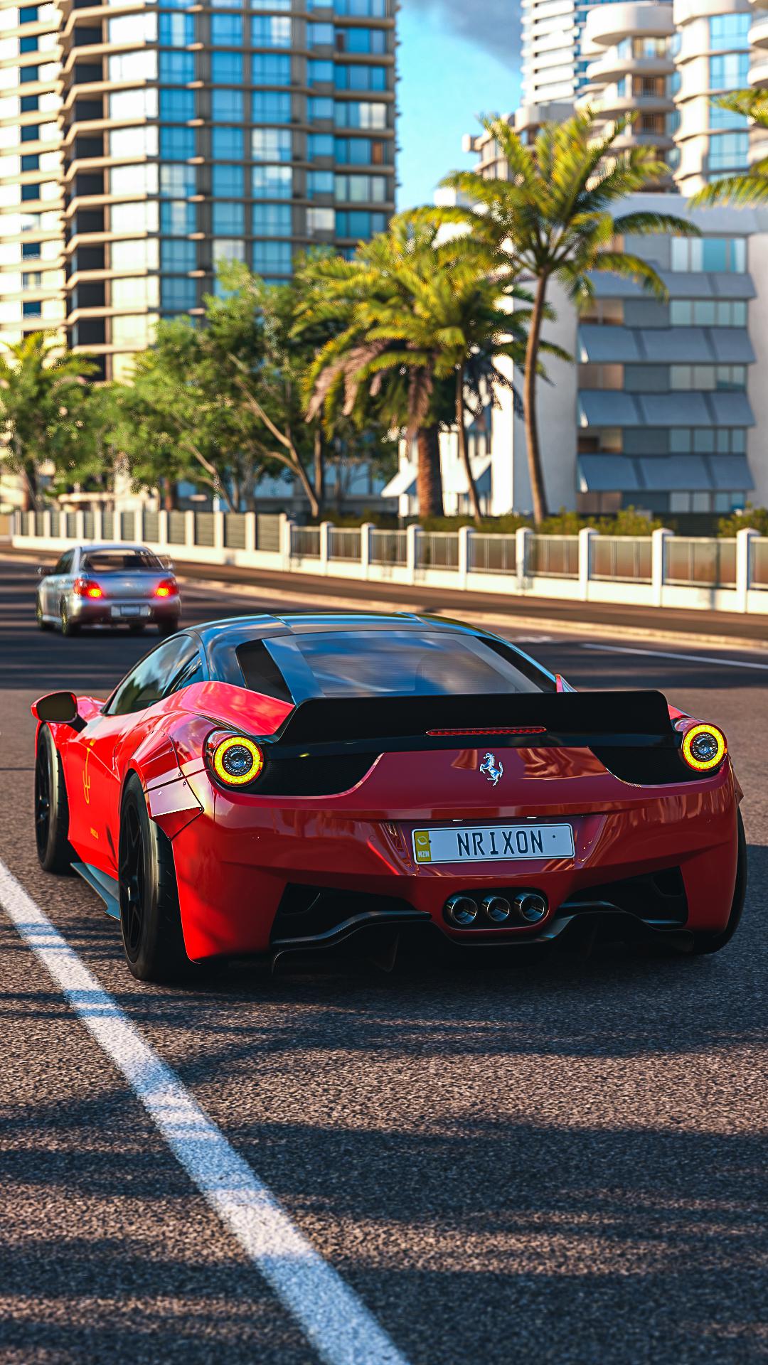 1080x1920 Ferrari 458 with Liberty Walk kit
