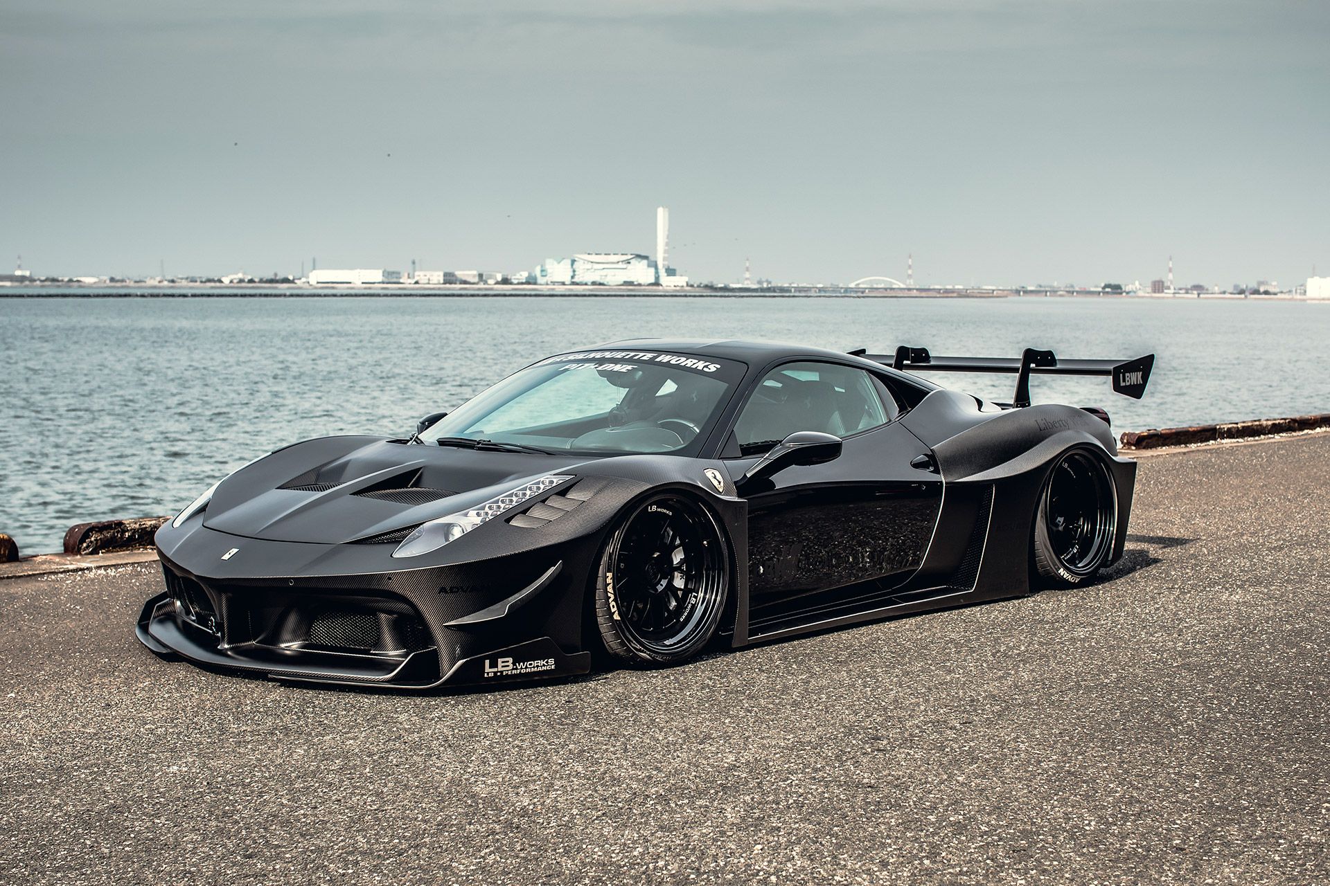 1920x1280 LB Silhouette WORKS Ferrari 458 GT WALK. リバティーウォーク