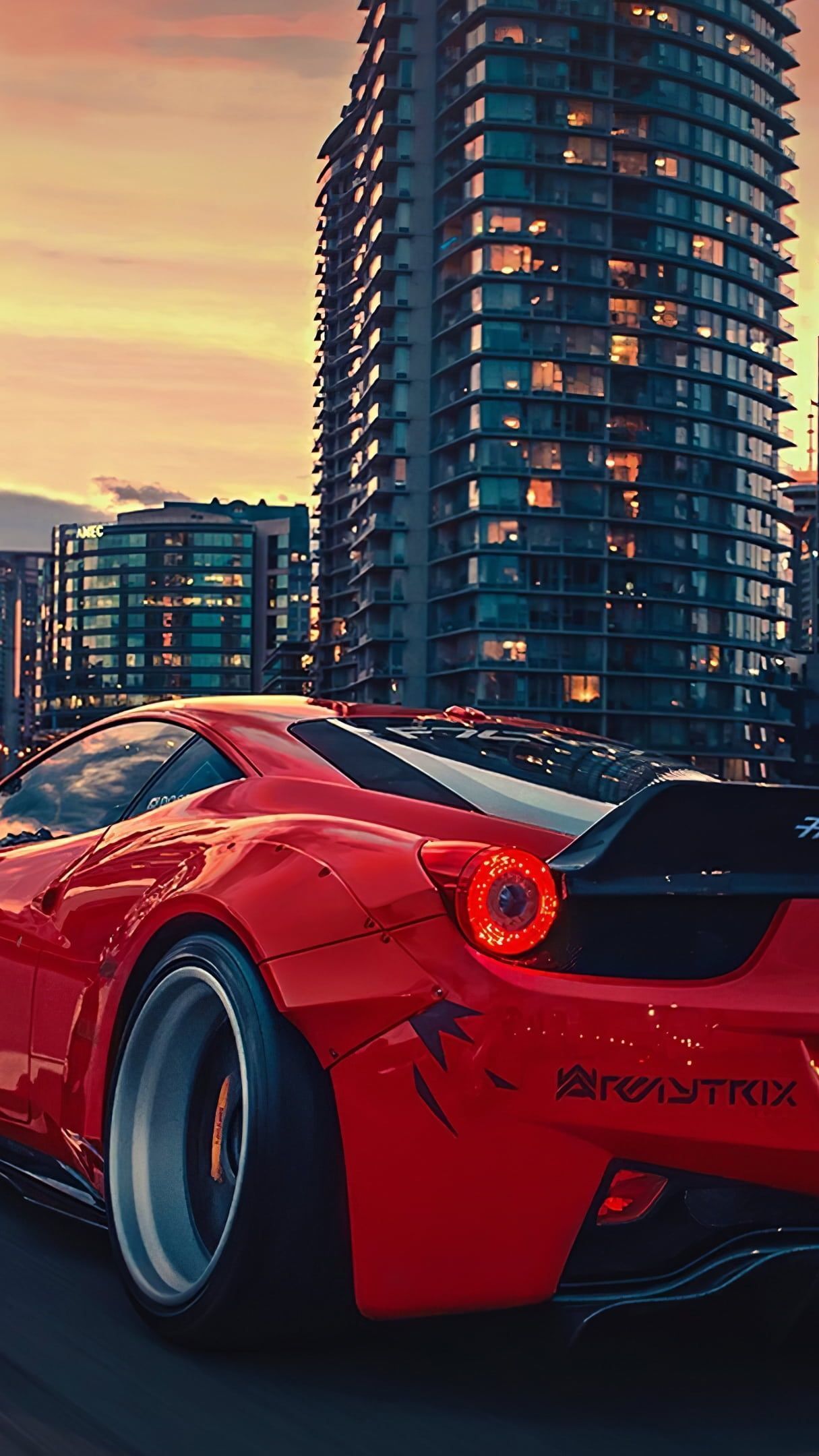 1215x2160 Ferrari 458 Liberty Walk