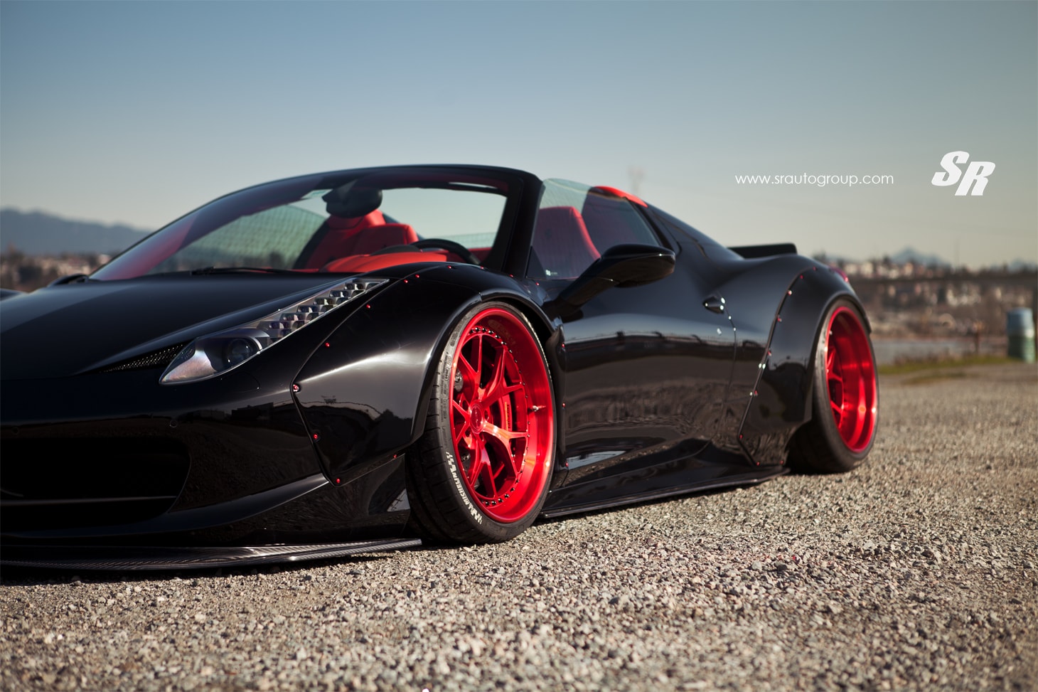 1460x973 Ferrari 458 Spider with Liberty Walk Kit Is Total Eye Candy