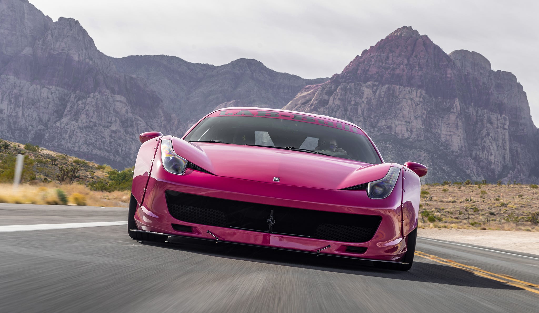 2048x1189 This Ferrari Was Given Away as a Prize—Then Bought Back and Liberty Walk -ified