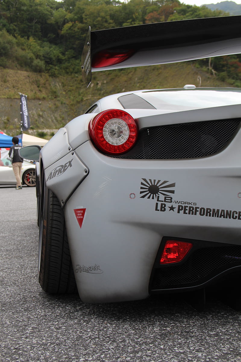 800x1200 Ferrari ferrari, liberty walk, widebody, supercars, hypercars, HD phone wallpaper