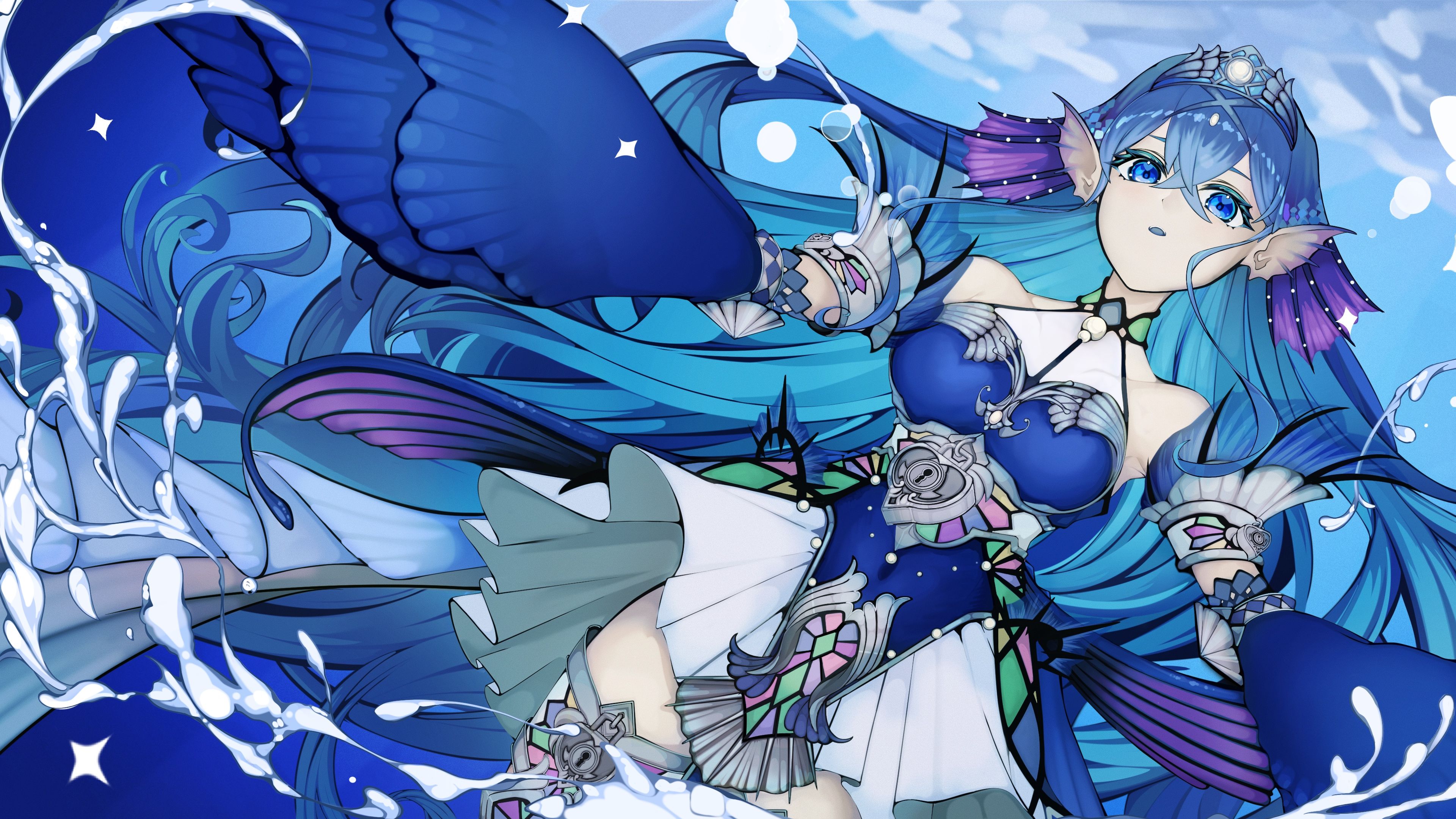 3840x2160 Tearlaments Kitkallos Gi Oh! Wallpaper By Kon PotaMk2 Anime Image Board