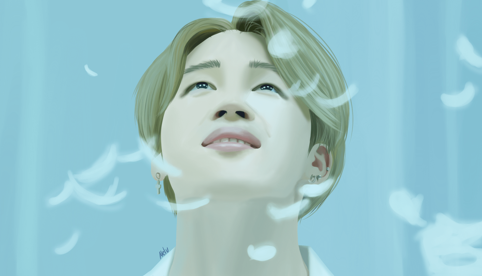 1600x919 wallpaper elang: HD Jimin Wallpaper Lie