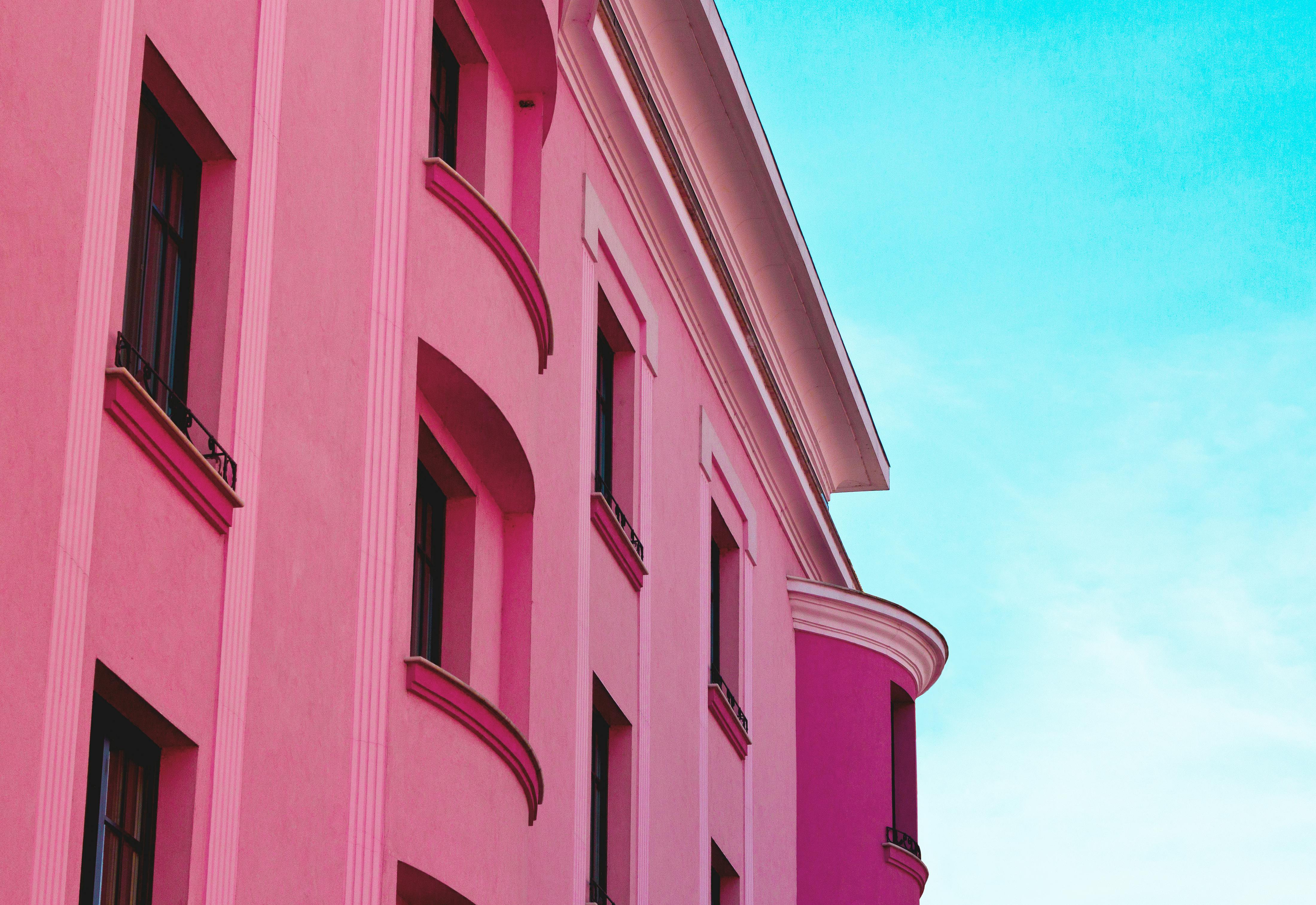 Pink Build Background Pink Building Wallpapers - Top Free Pink Building Backgrounds ...
