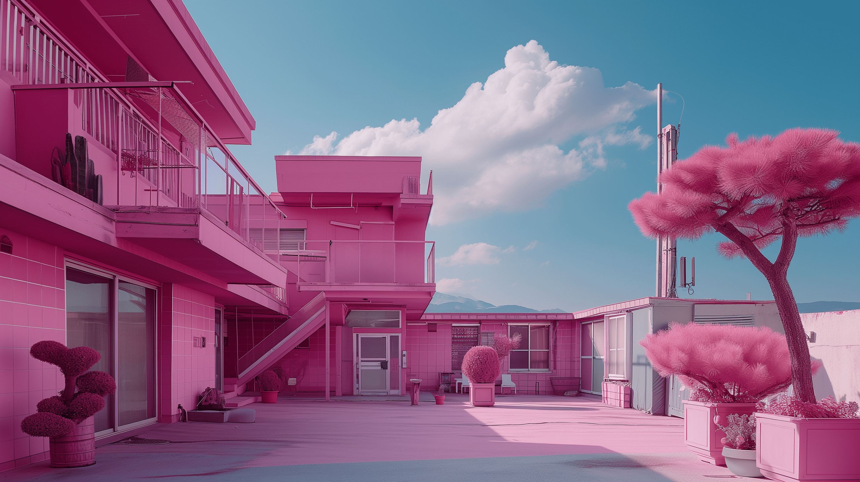 Pink Build Background Pink Building Wallpapers - Top Free Pink Building Backgrounds ...