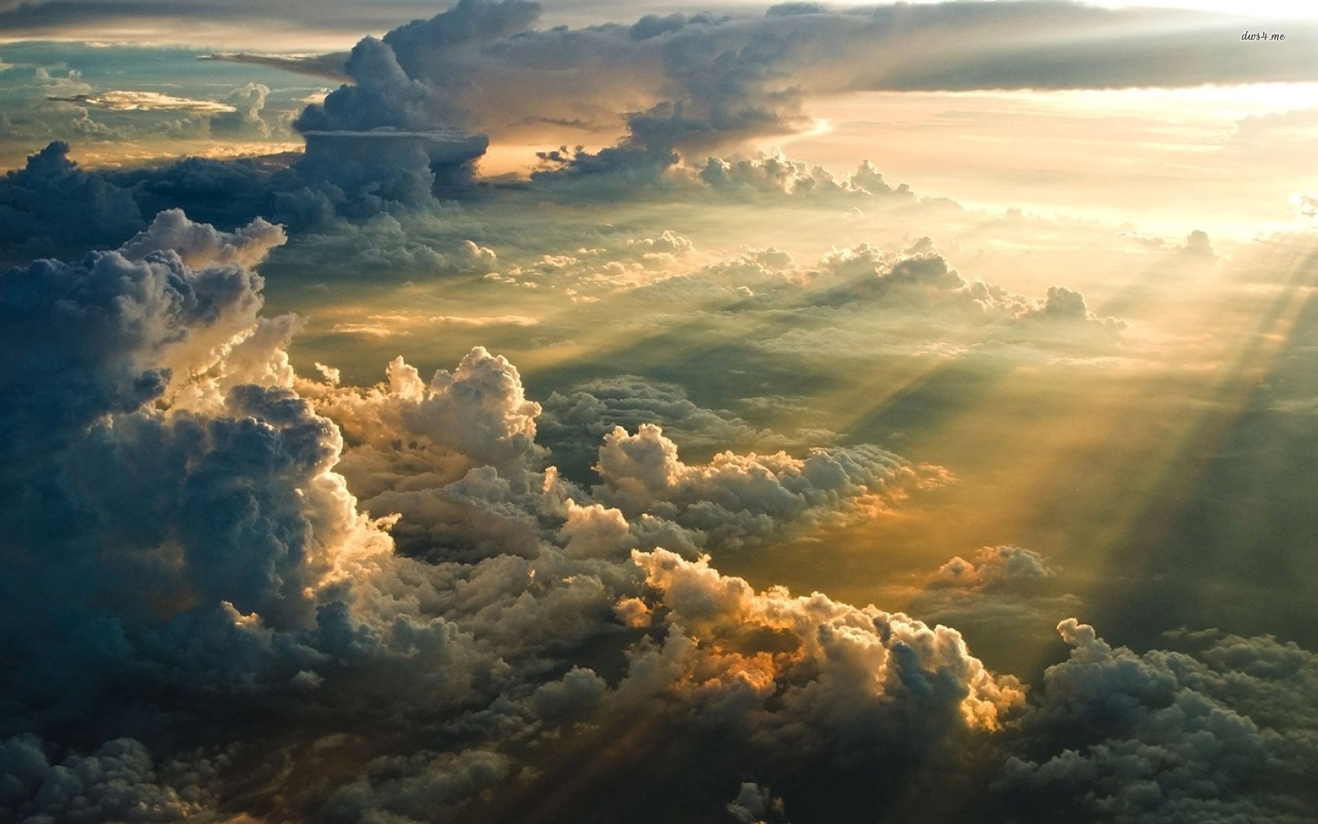 1920x1200 Sky Above Clouds HD Desktop Wallpaper 09021