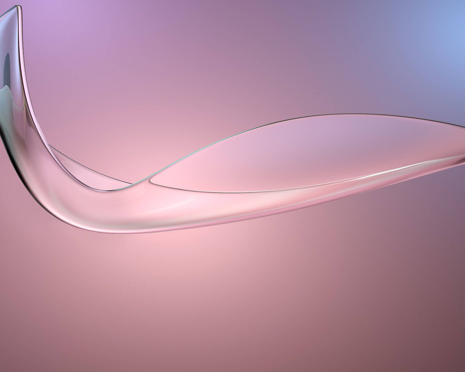1920x1536 Download Huawei MediaPad M5 Purple Curves Wallpaper