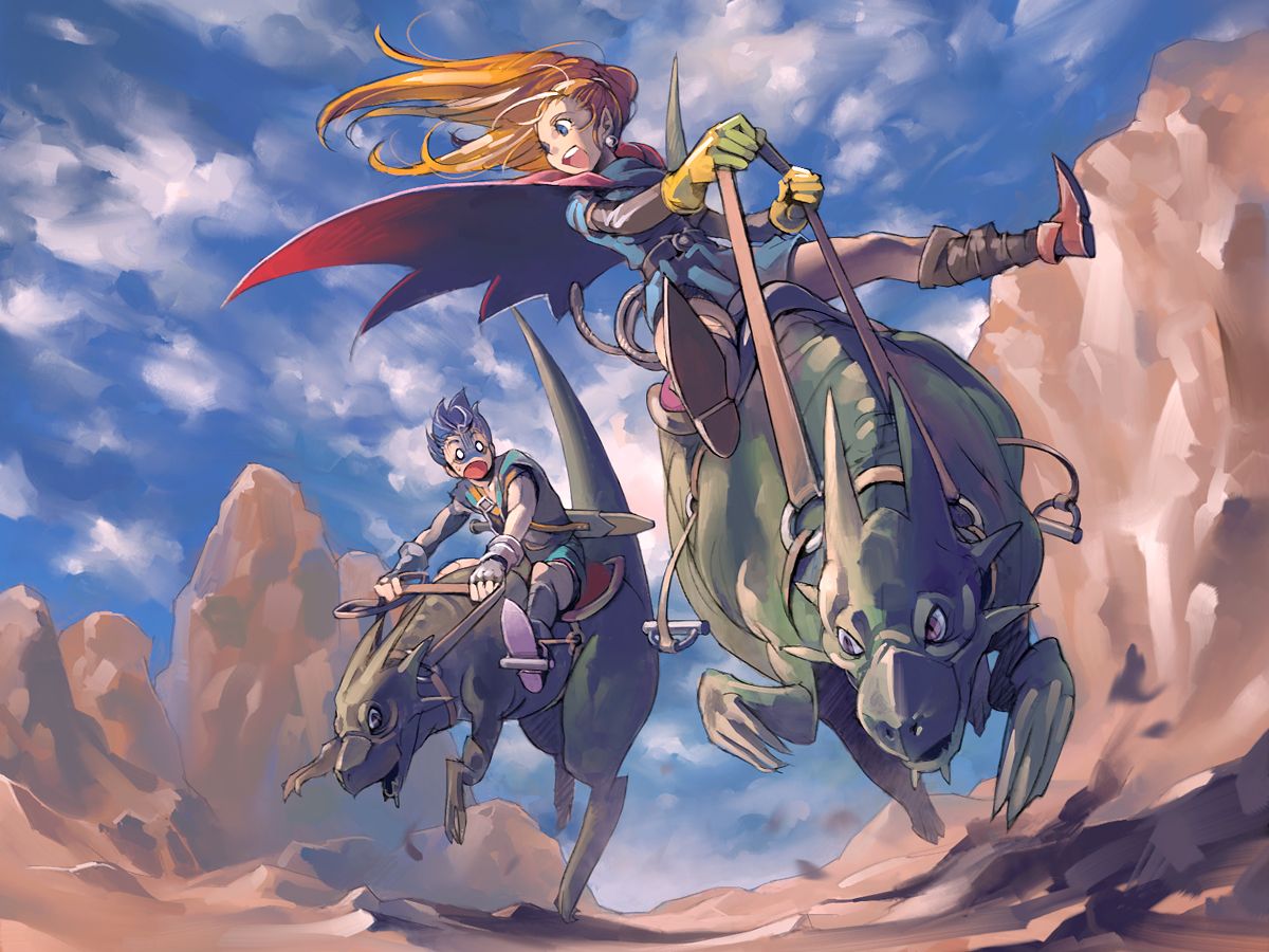 1200x900 Dragon Quest VI Wallpaper by Risa Hibiki Anime Image Board