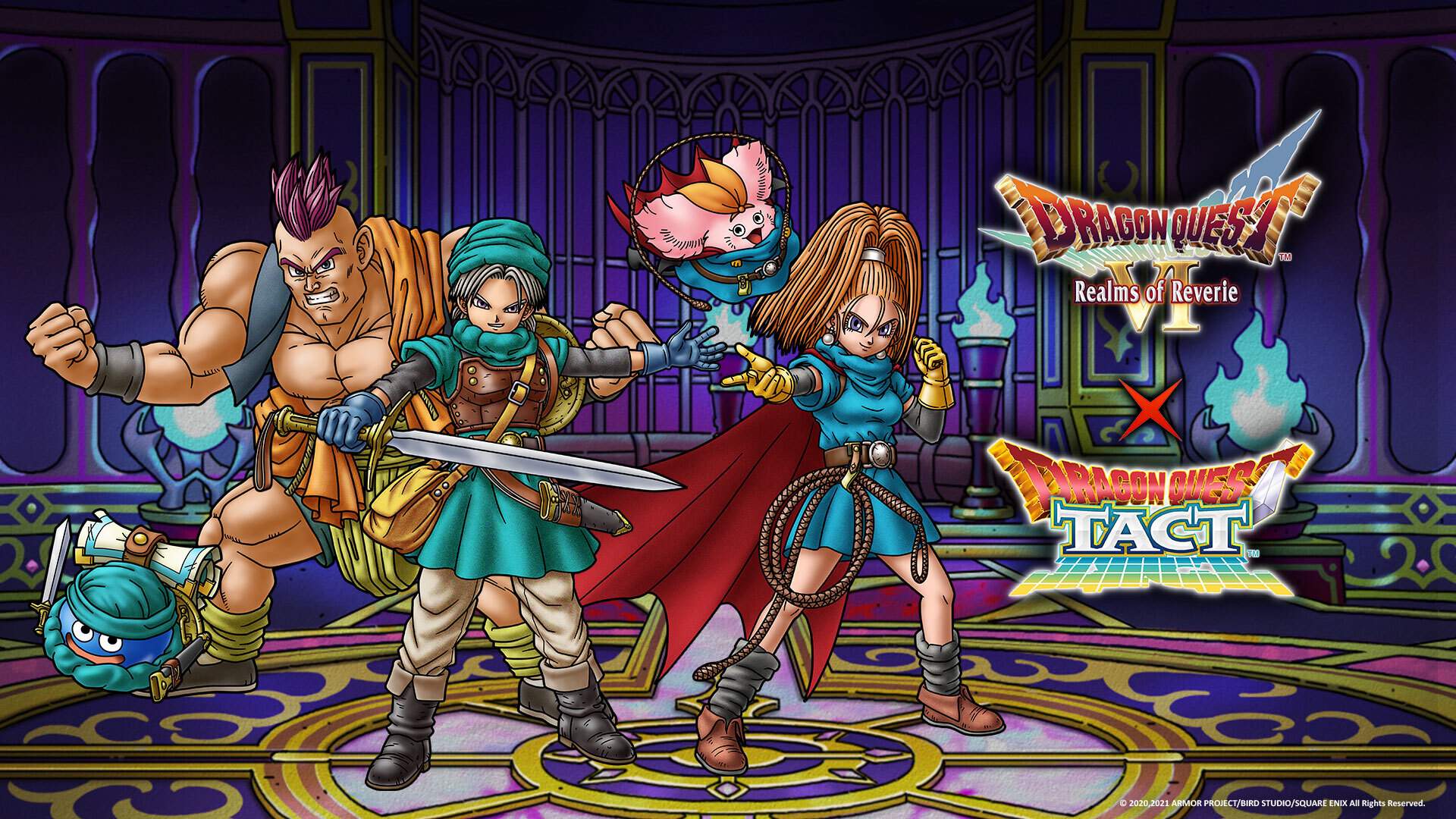1920x1080 SQUARE ENIX. The Official SQUARE ENIX Website QUEST TACT X DRAGON QUEST VI Collab