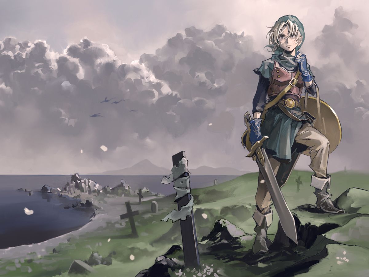 1200x900 Dragon Quest VI Anime Image Board