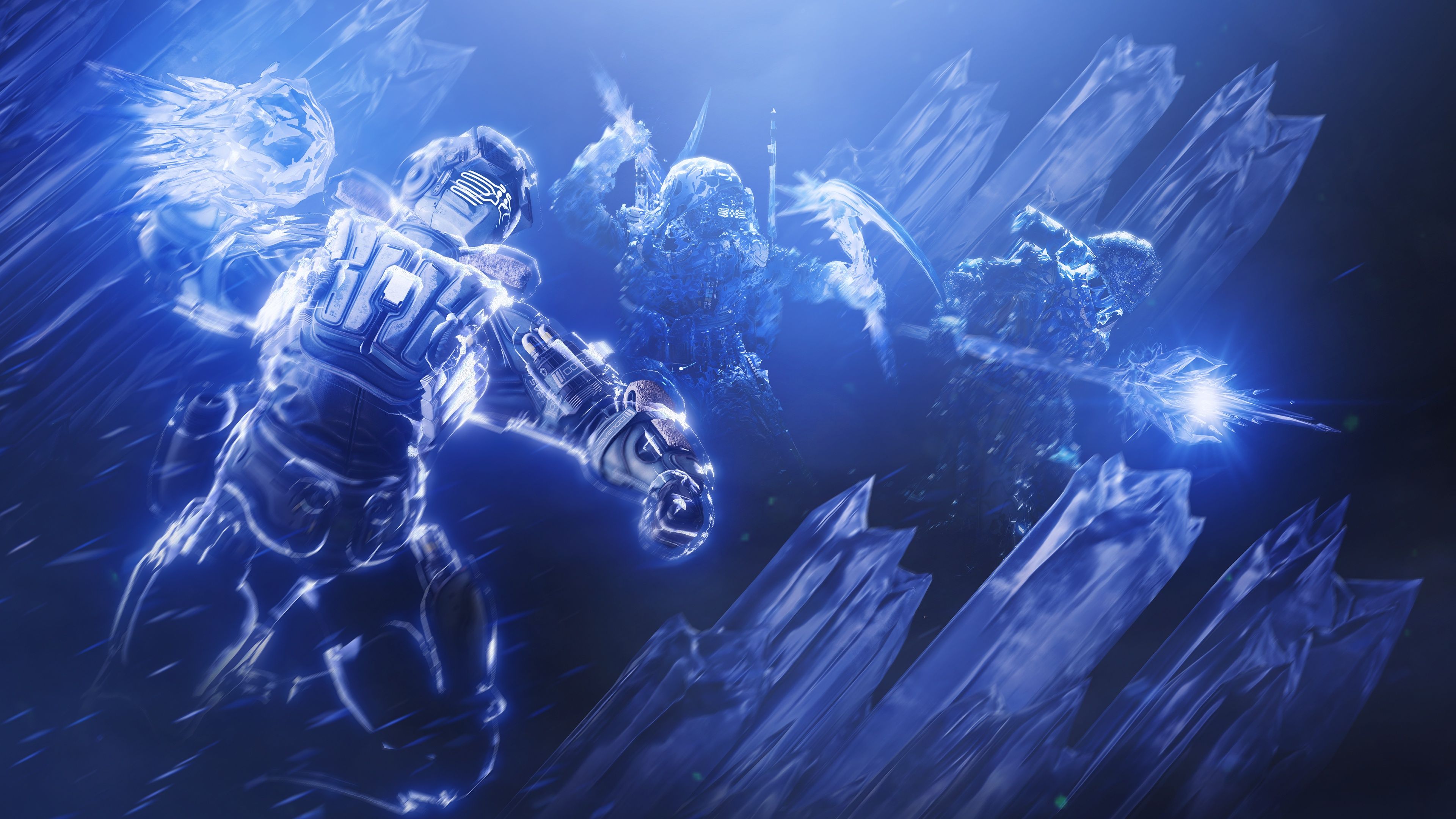 3840x2160 Wallpaper Bungie, hunter, The warlock, Titan, Destiny, Destiny Stasis for mobile and desktop, section игры, resolution 3840x2160