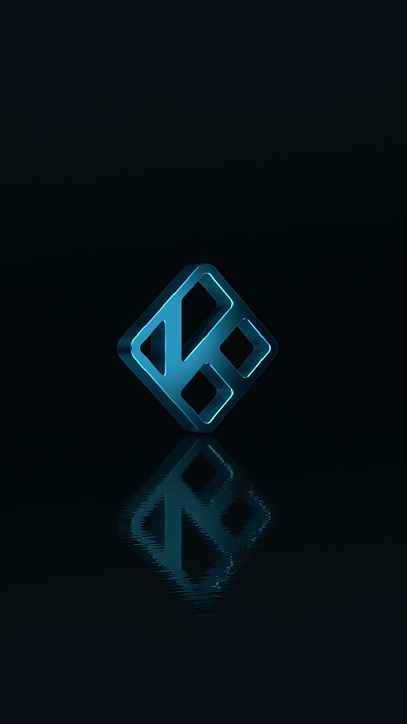 800x1422 Kodi Logo, HD phone wallpaper