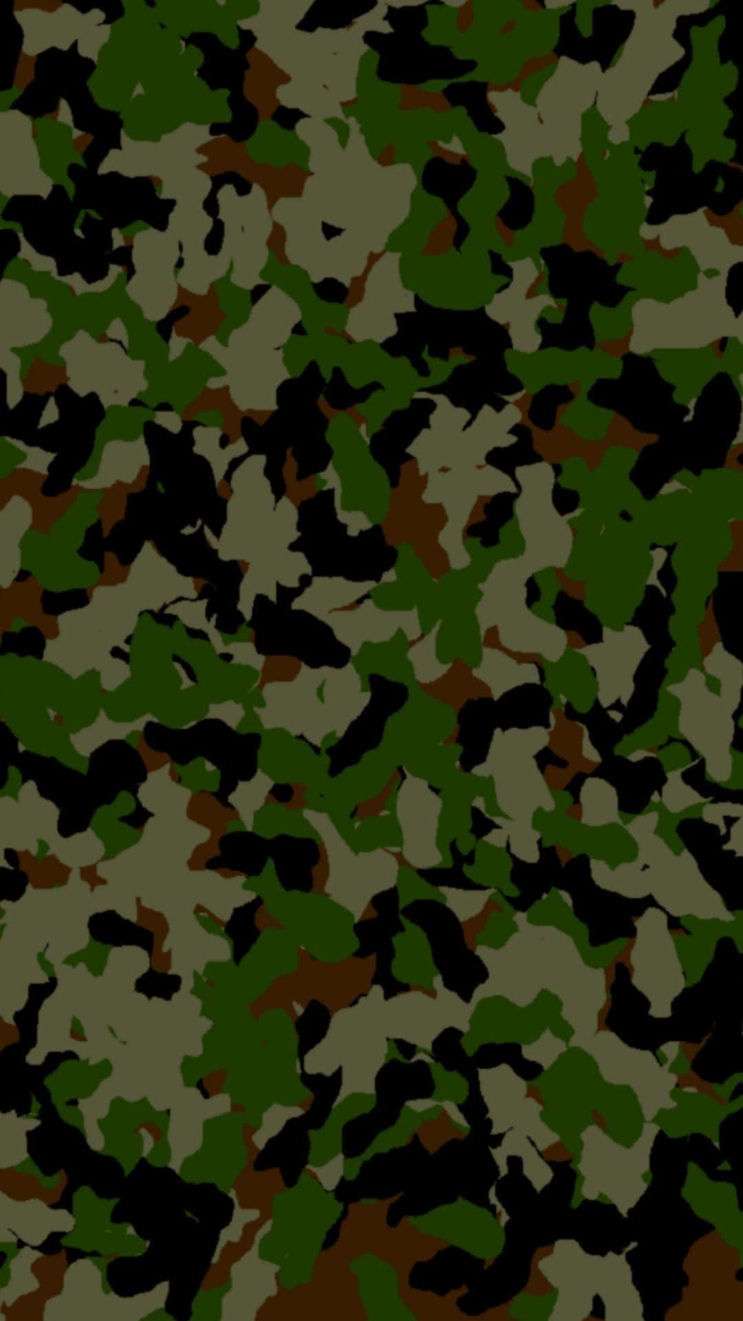 1080x1920 Download Plain Army camouflage Background