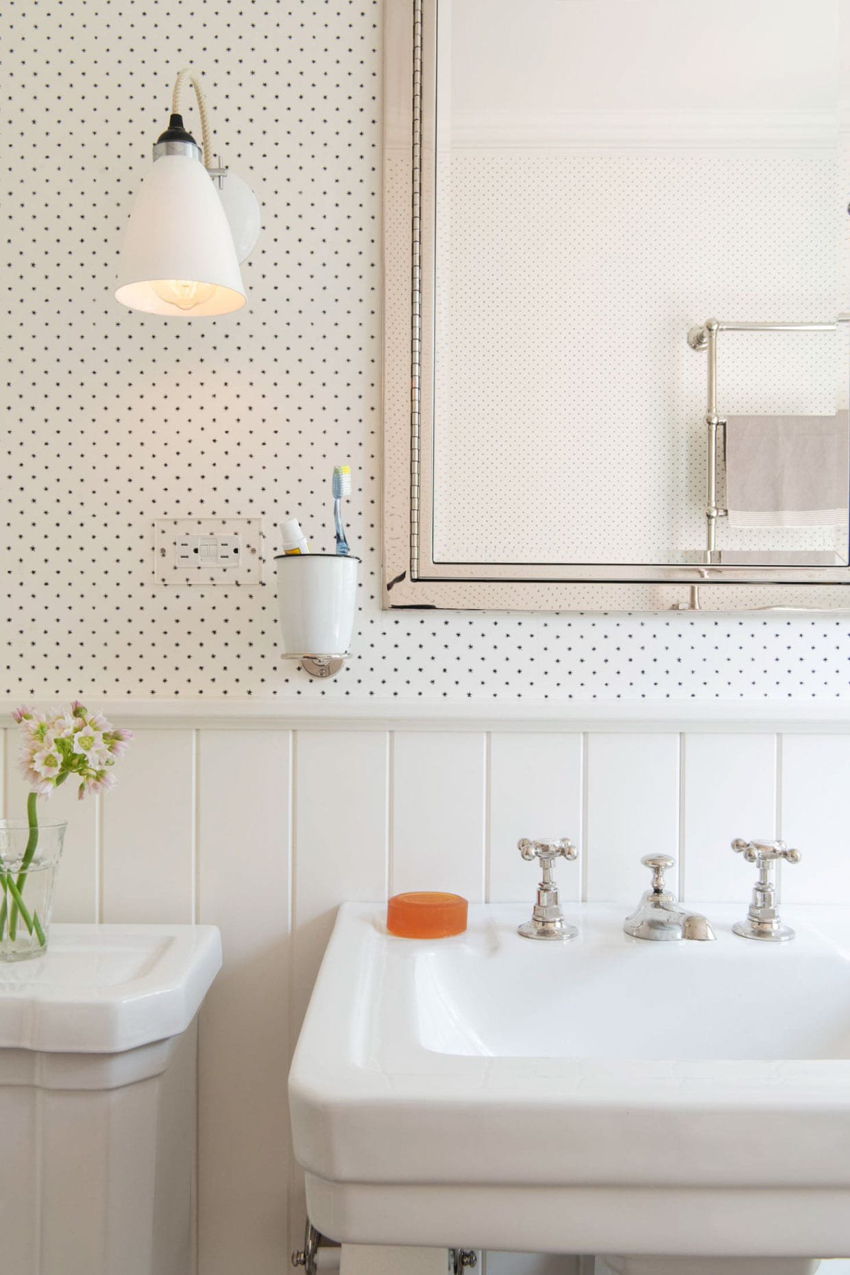 1240x1860 Small Bathroom Wallpaper Ideas. Poor Little It Girl
