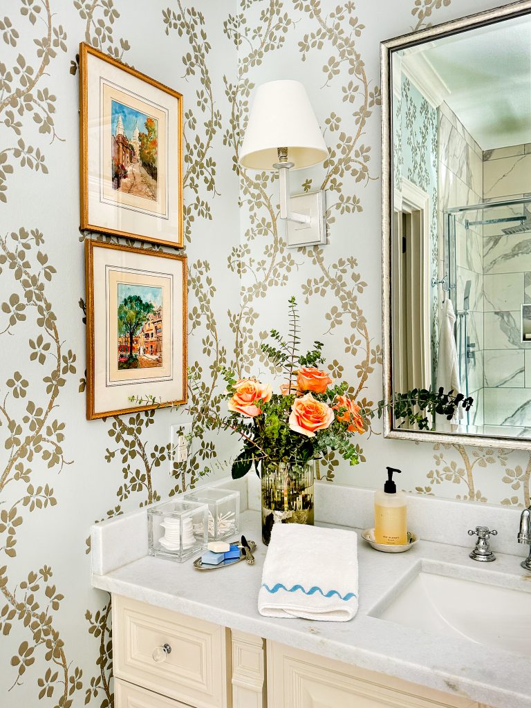 768x1024 Paper Your Powder Room Metropolitan Magazine