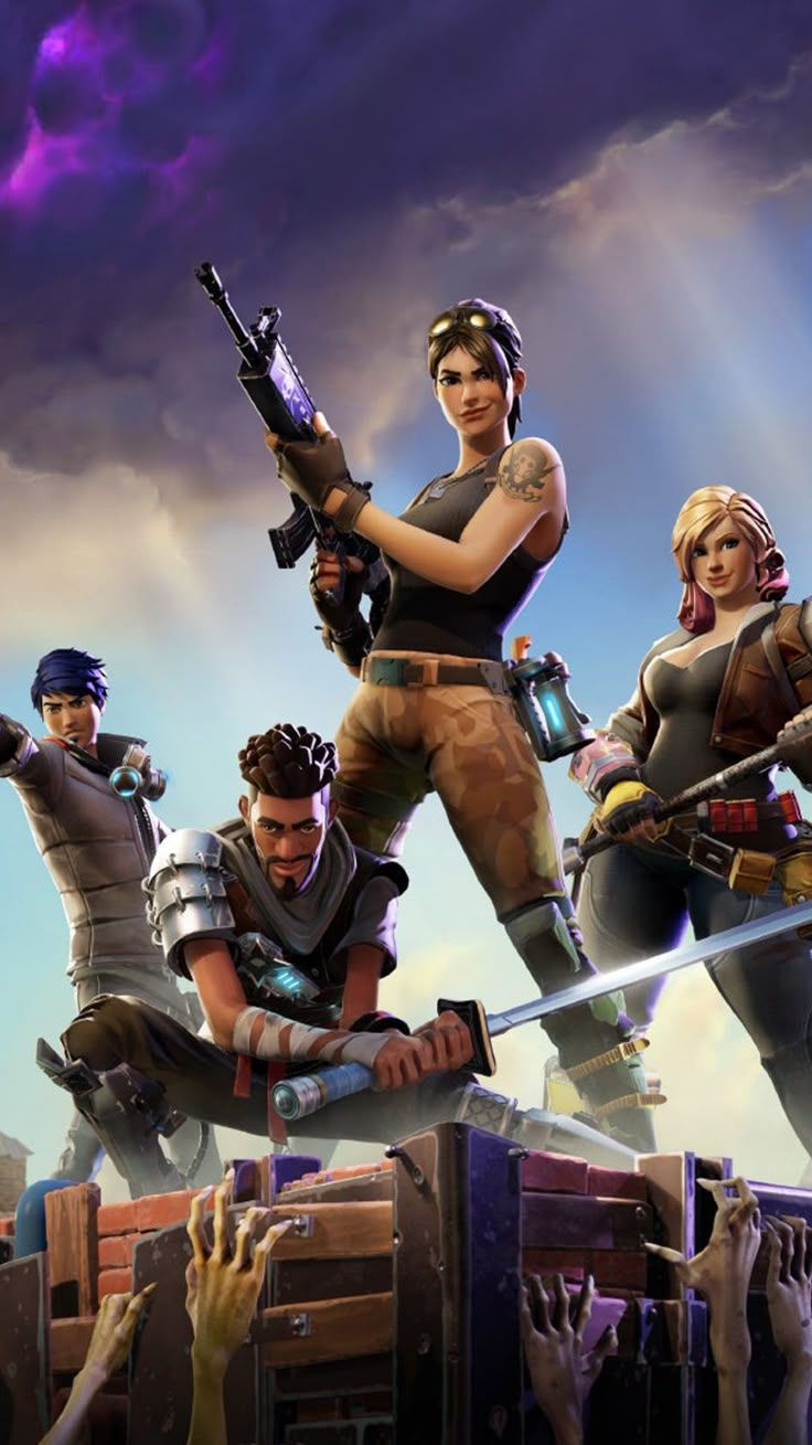 736x1309 Fortnite Battle Royale Video Game 4K Ultra HD Mobile Wallpaper for iPhone & Android