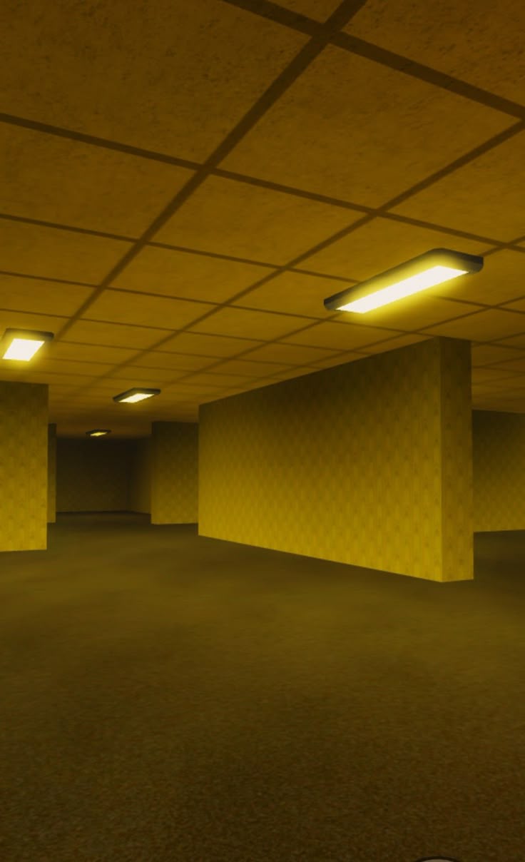 736x1208 Wallpaper aesthetic backrooms. Seni pola, Pola, Seni