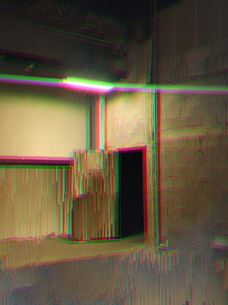 800x1067 Backroom, backrooms, colours, dark, door, effect, glitch, tech, unnerving, HD phone wallpaper