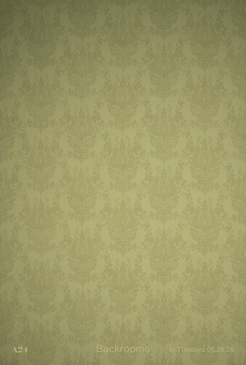 810x1200 Love this! Awesome fanmade Backrooms poster inspired by the current one and based on the main wallpaper used in Kane's series. I could see A24 actually doing this!
