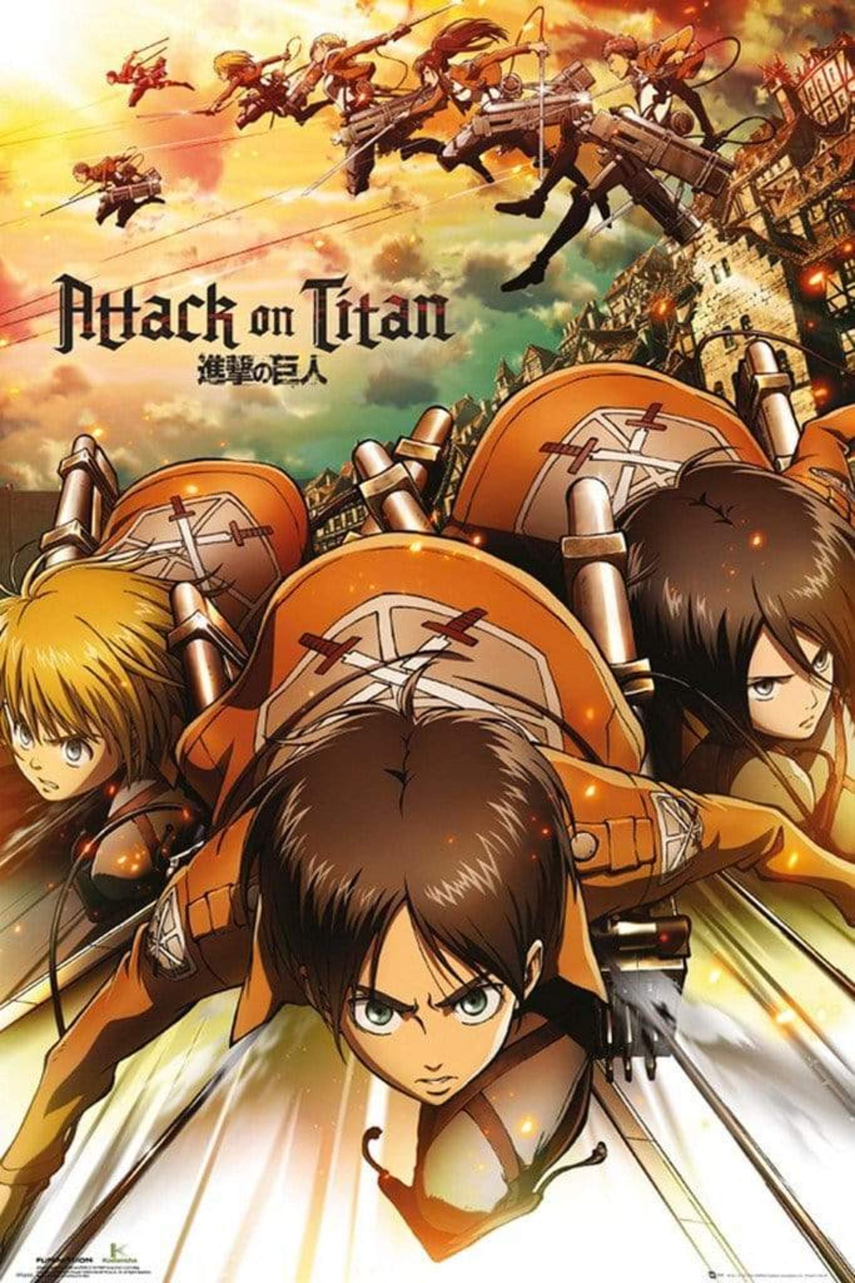 1667x2500 Poster Attack on Titan Attack 61x 5cm