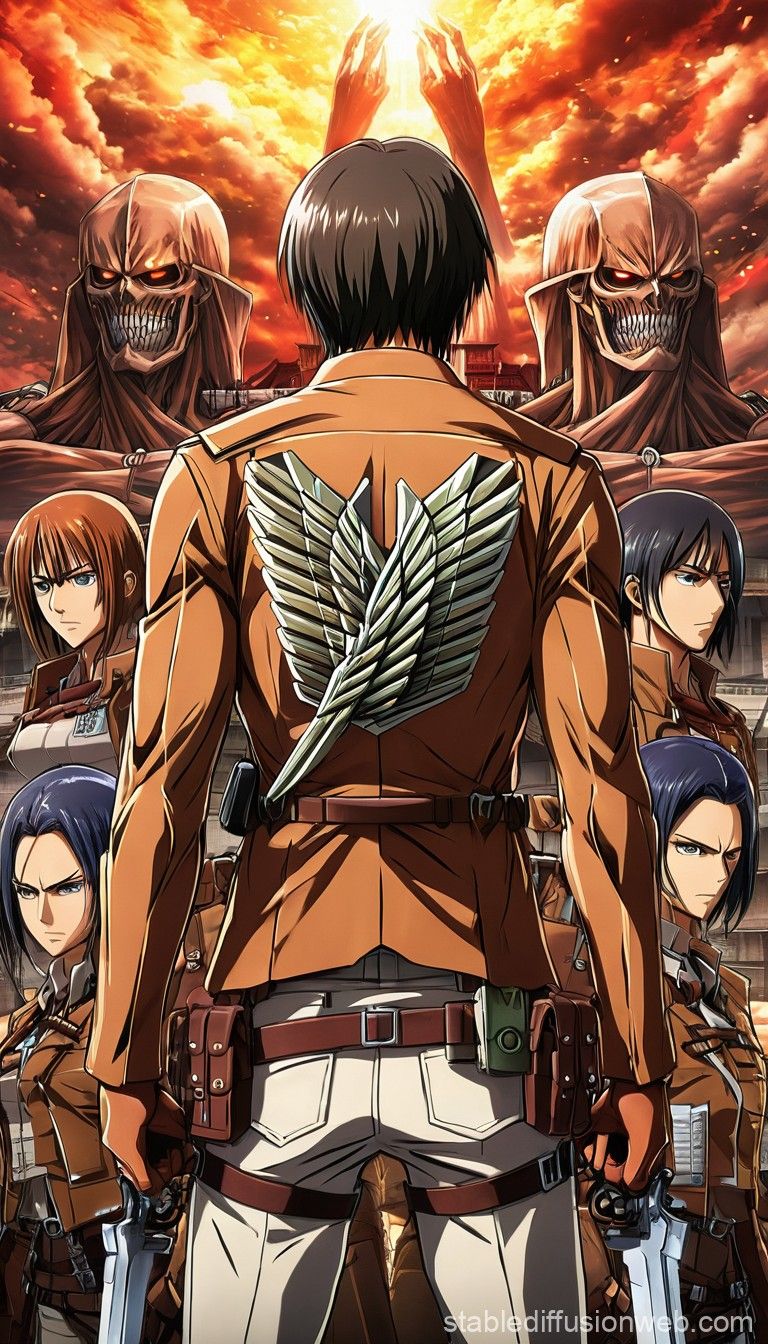 768x1344 Odm Gear Attack On Titan. Stable Diffusion Online