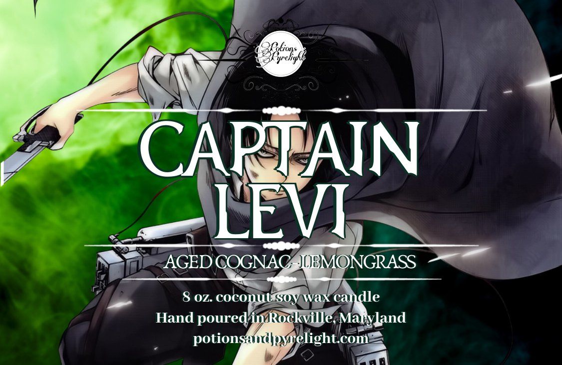 1125x731 Attack on Titan Levi Scented Jar Candle