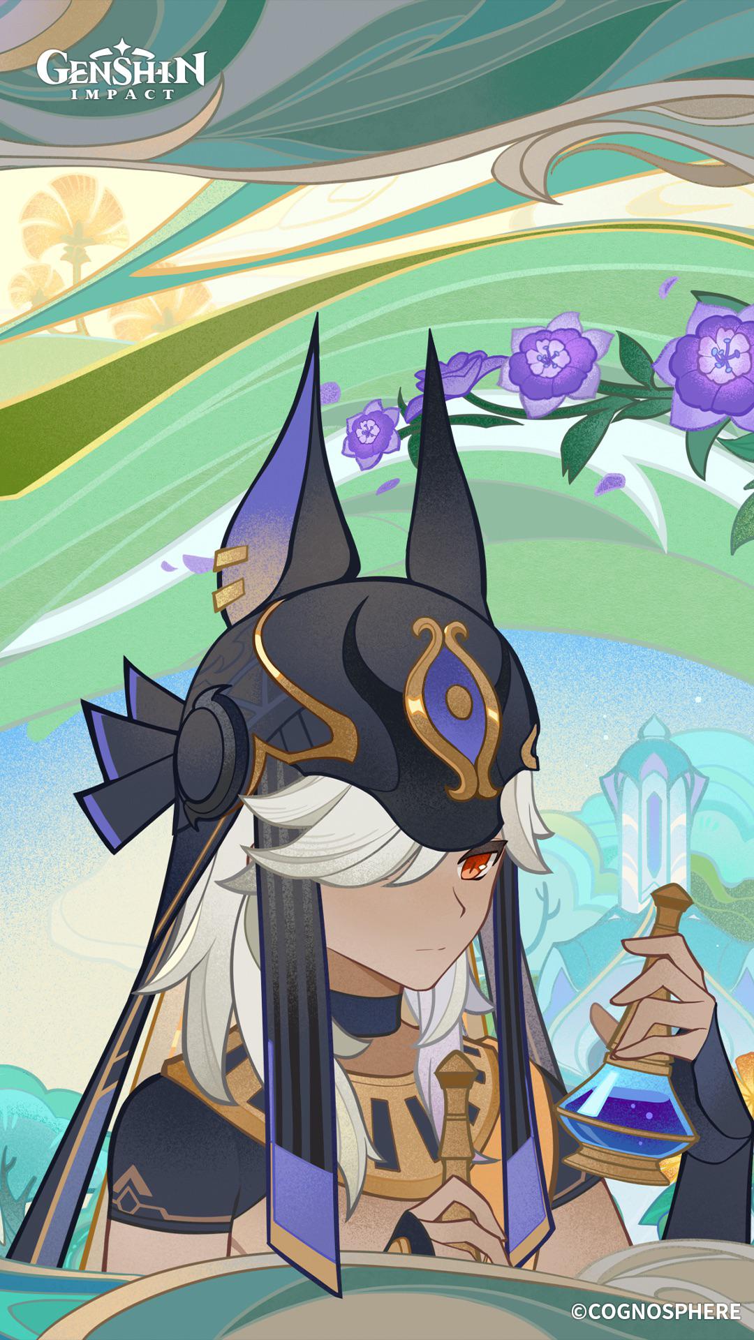 1080x1920 Nahida And Cyno Web Event Wallpaper : R Genshin_Impact