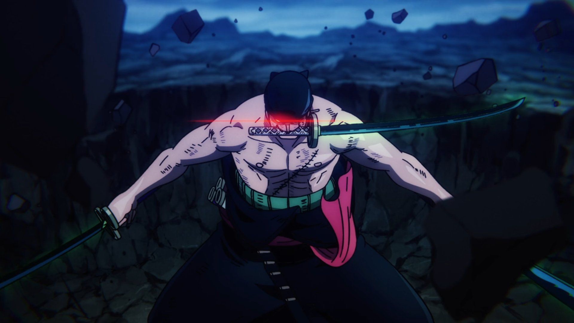 1920x1080 King Of Hell Zoro Desktop Wallpaper