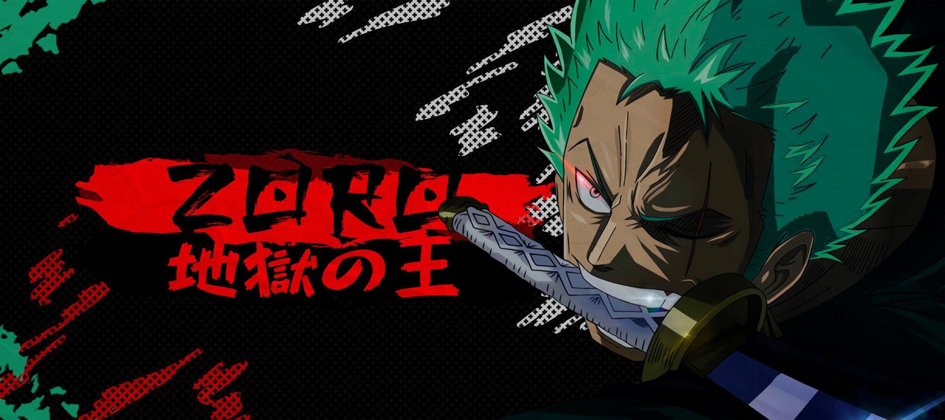 1920x853 Zoro: King of Hell Piece 8K Ultra HD Wallpaper