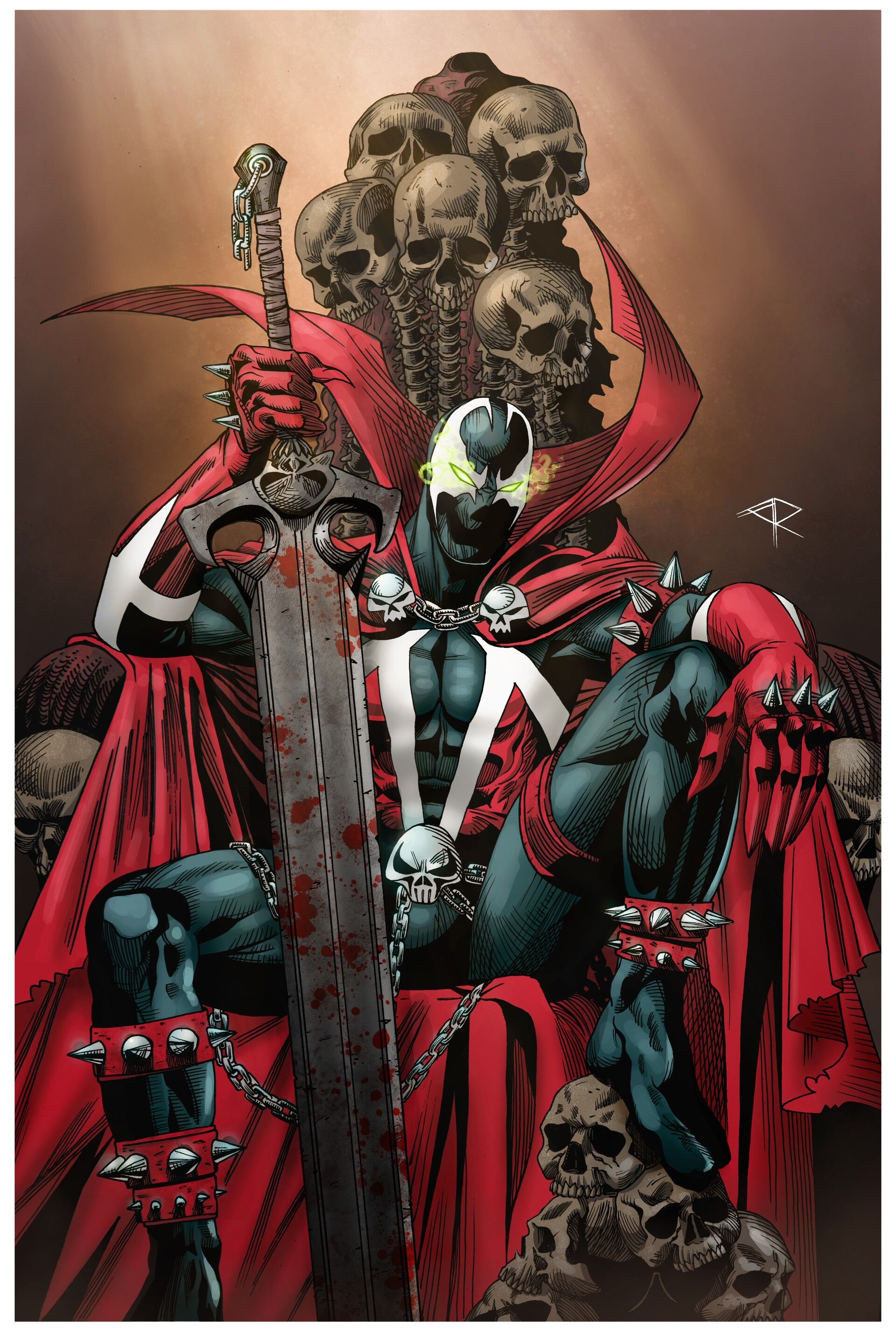 1920x2869 SPAWN, King of Hell